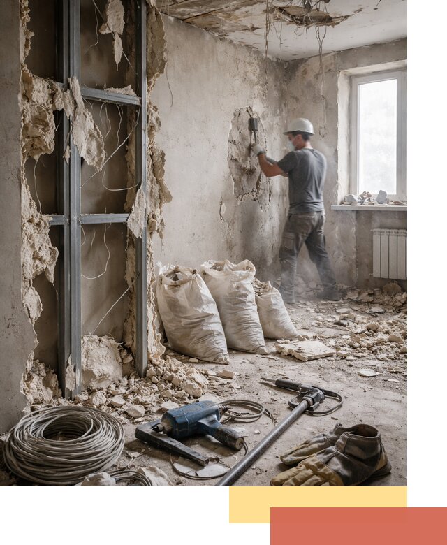 Профессиональный демонтаж зданий и конструкций в Инте