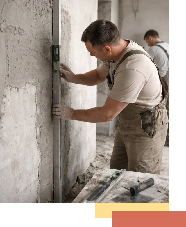 Установка штукатурных маяков в Инте с гарантией качества