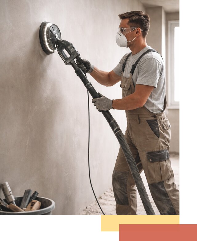 Профессиональная шлифовка стен в Инте быстро и качественно