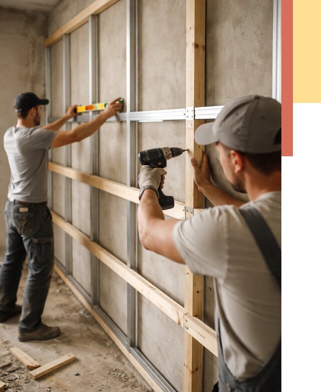 Устройство обрешетки под панели в Инте от 2130 руб. — монтаж под ключ | ОТДЕЛОЧНИК-Инт