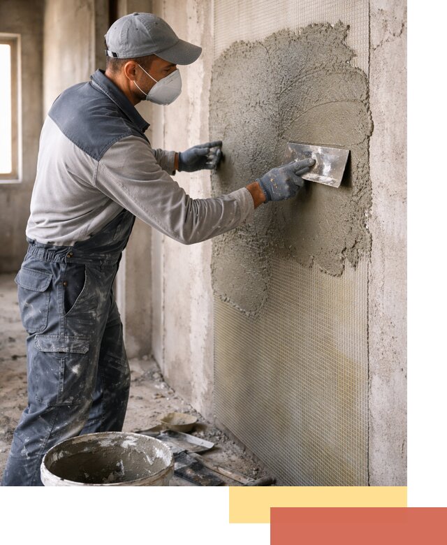 Штукатурка стен по сетке в Инте под ключ качественно и быстро