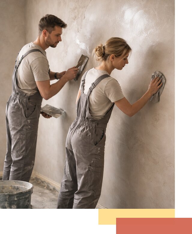 Венецианская штукатурка высокого качества в Инте