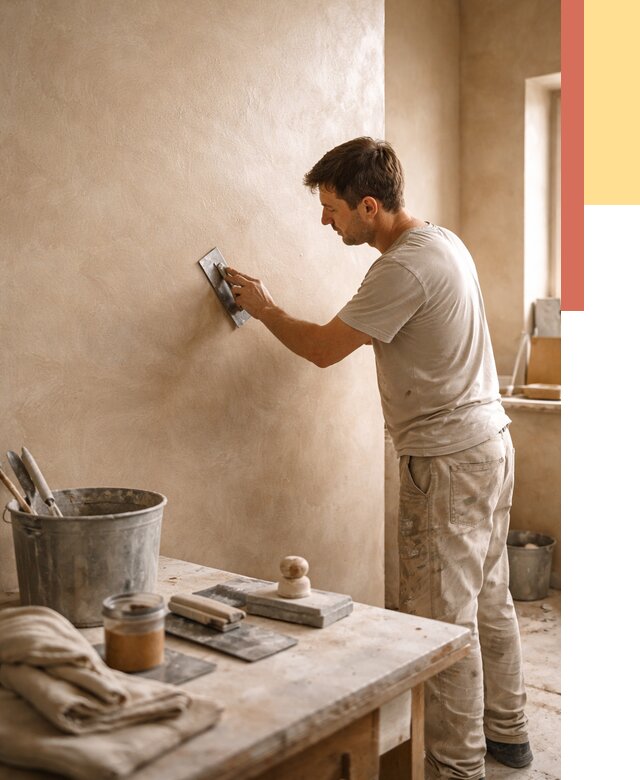 Марокканская штукатурка таделакт в Инте под ключ от 4260 руб. | ОТДЕЛОЧНИК-Инт