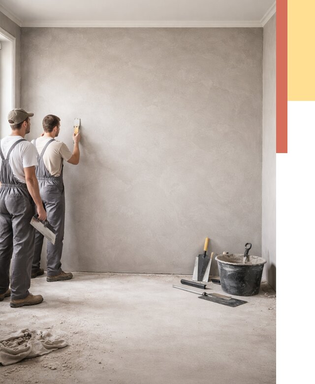 Микробетон на стены в Инте от 1268 руб. — нанесение и отделка | ОТДЕЛОЧНИК-Инт