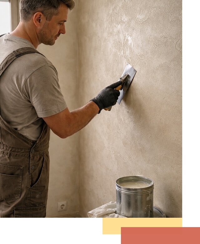 Нанесение воска на штукатурку в Инте для защиты и блеска