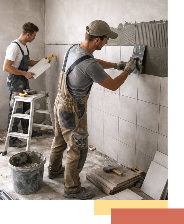 Укладка плитки на стены в Инте профессионально и надежно