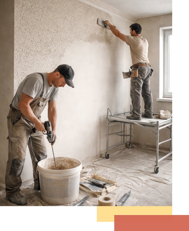 Нанесение жидких обоев под ключ в Инте с гарантией качества