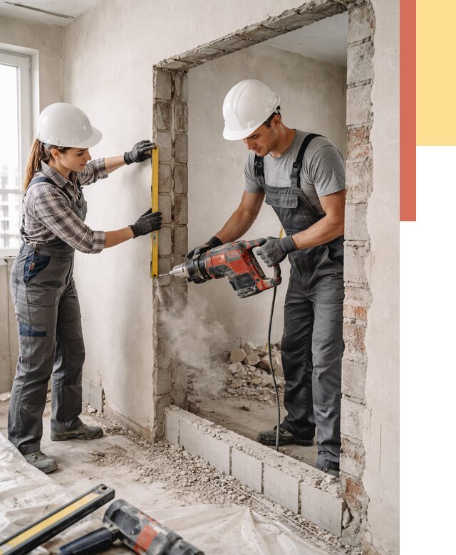 Создание проемов в стенах в Инте от 6592 руб. — алмазная резка и расширение | ОТДЕЛОЧНИК-Инт