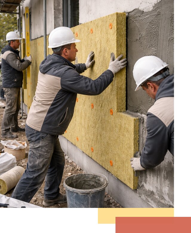 Утепление стен минватой в Инте — тепло и звукоизоляция