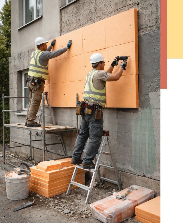 Утепление стен пеноплексом в Инте от 1876 руб./м2 — быстро и недорого | ОТДЕЛОЧНИК-Инт