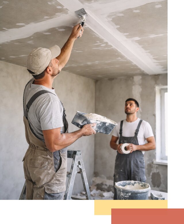 Обработка швов потолка ГКЛ в Инте: качественная заделка и шпатлевка