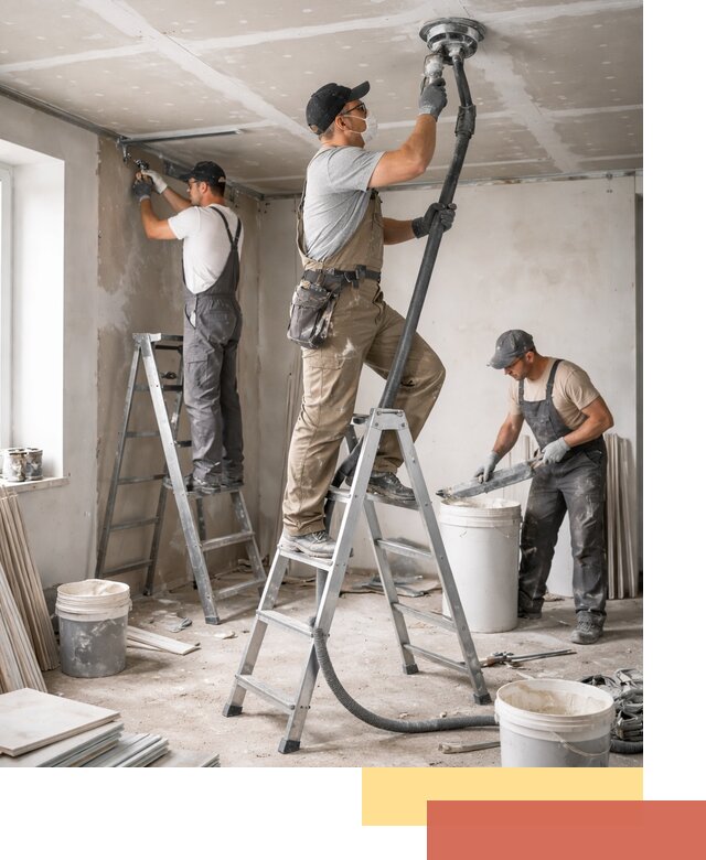 Ремонт потолка из гипсокартона в Инте: быстрый и качественный монтаж