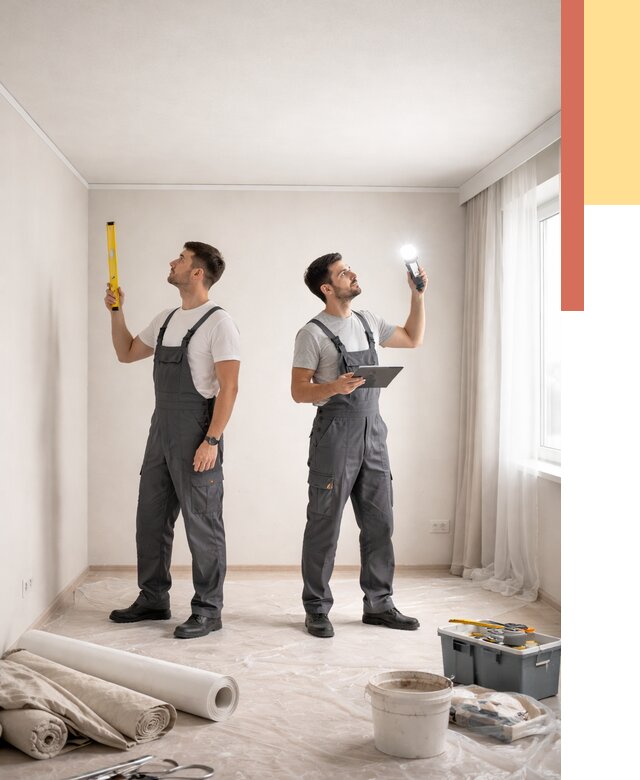 Отделка потолка в Инте недорого от 761 руб/м2 | Услуги ОТДЕЛОЧНИК-Инт