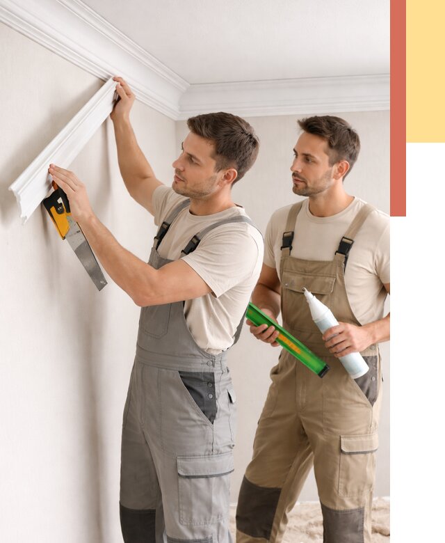 Монтаж потолочного плинтуса в Инте от 2333 руб. — быстро и недорого | ОТДЕЛОЧНИК-Инт
