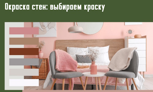 Окраска стен: выбираем краску в Инте. 